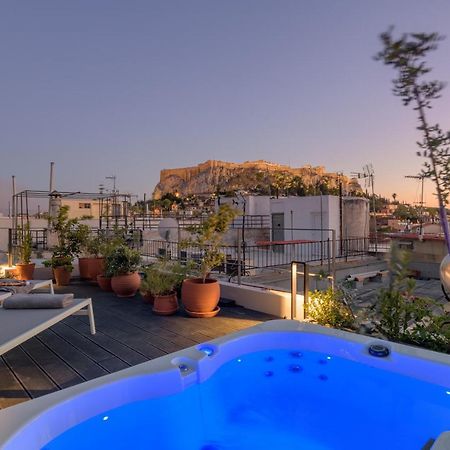Meno Suite With Private Terrace - Jaccuzzi, Acropolis View Athens Exterior photo